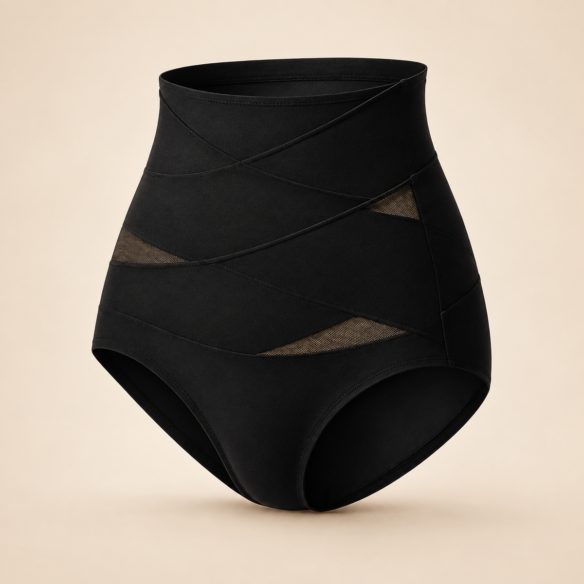 Culotte gainante à bande croisée 360°